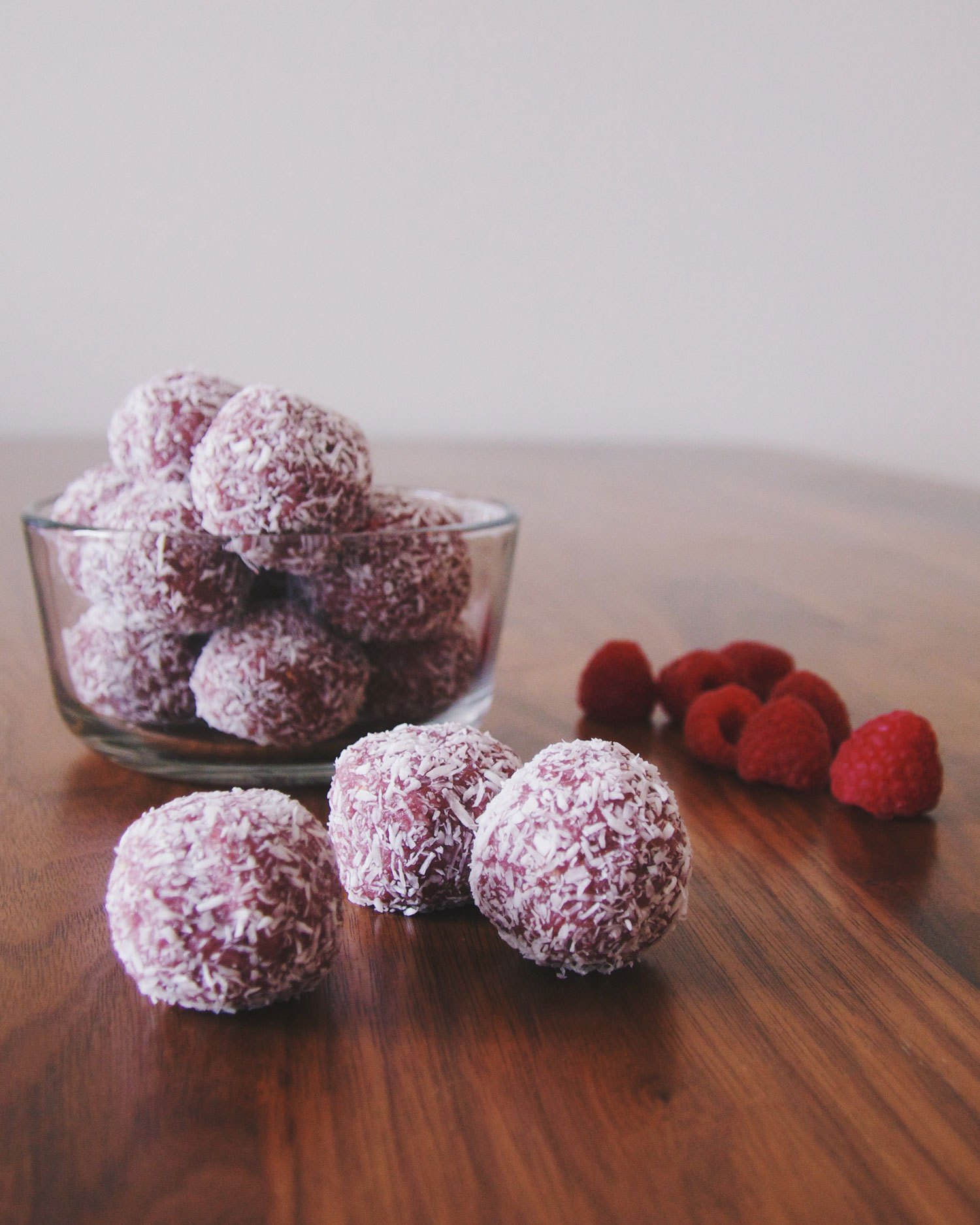 Raspberry Coconut Paleo Bliss Balls – Recipe - My Tea Vault