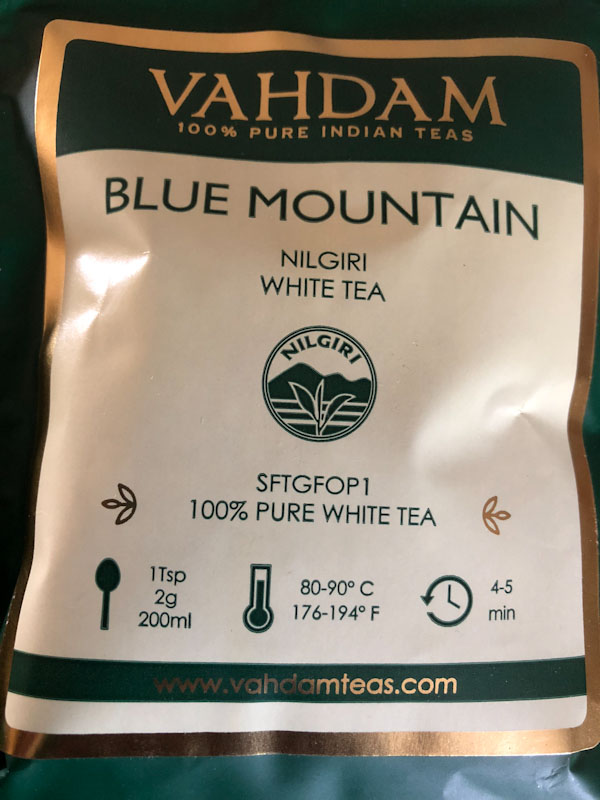 blue mountain dew flavor tea