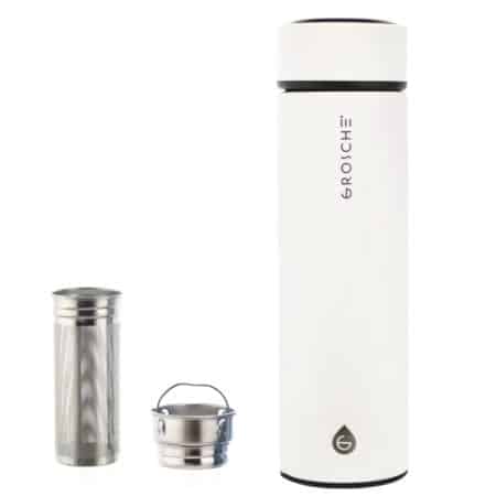 CHICAGO White Fruit & Tea Infuser Tumbler