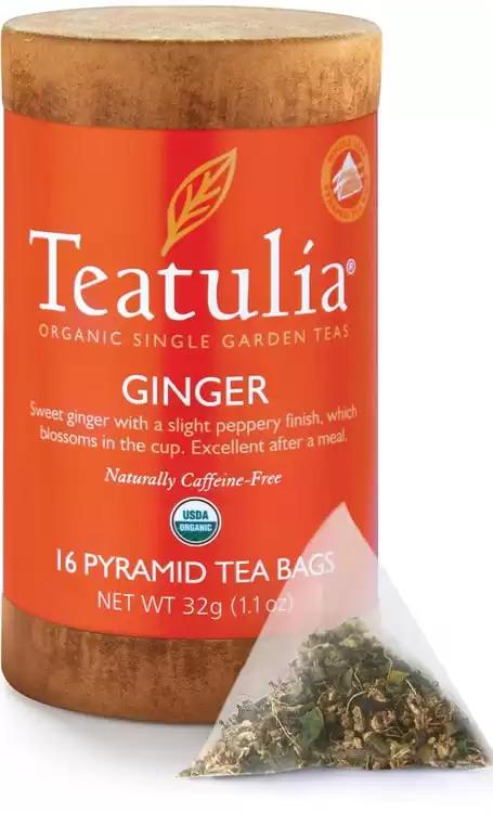 Ginger Herbal Tea Pyramid Bags