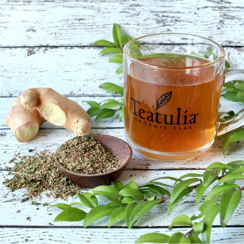 GINGER GREEN HERBAL TEA LOOSE LEAF