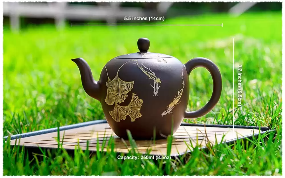 Handmade Qinzhou Nixing Pottery Teapot