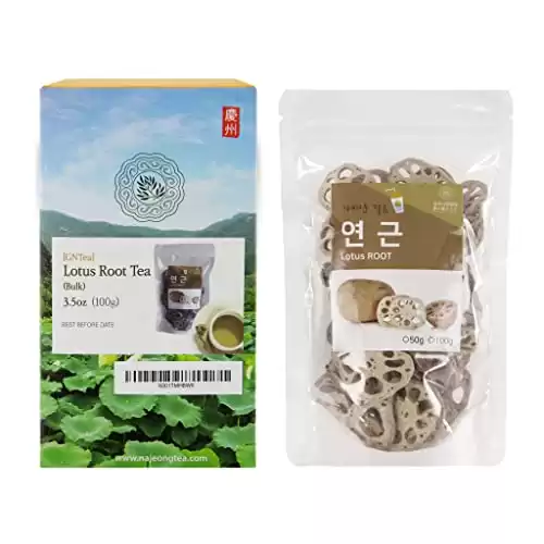 Vegan Lotus Root tea 3.5oz pack (Box of 1)