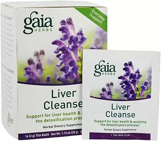 Gaia Herbs Liver Cleanse Herbal Tea