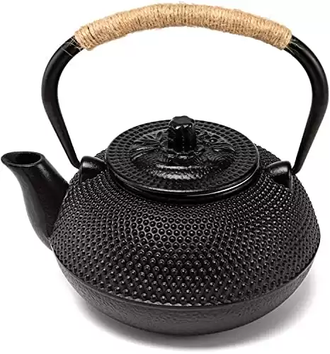 suyika Japanese Tetsubin Cast Iron Teapot