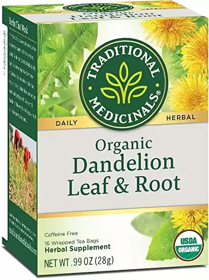 Traditional Medicinals Dandelion Leaf & Root Herbal Teas