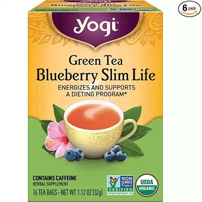 Yogi Tea - Green Tea Blueberry Slim Life Tea