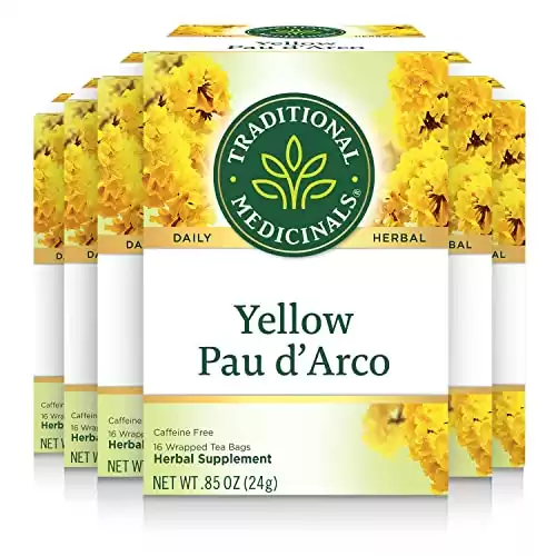 Traditional Medicinals Yellow Pau D’Arco Herbal Tea
