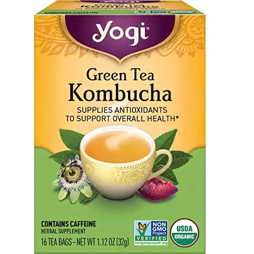 Yogi Tea - Green Tea Kombucha (6 Pack)