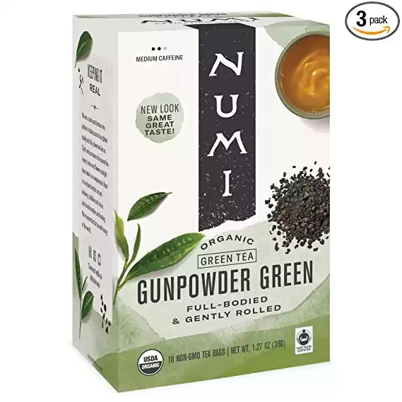 Numi Organic Tea Gunpowder Green