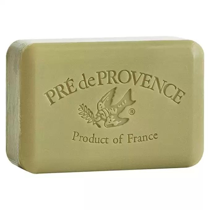 Pre de Provence Artisanal French Soap Bar Enriched with Shea Butter, Green Tea, 250 Gram