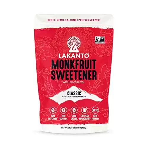 Lakanto Classic Monk Fruit Sweetener - Zero Calorie