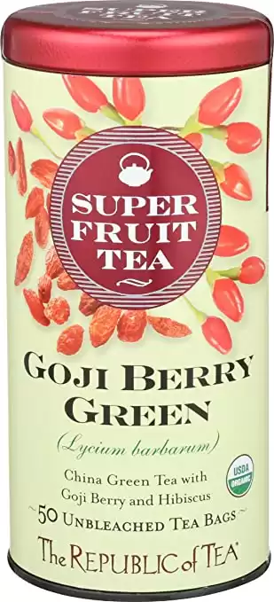 The Republic Of Tea Organic Goji Berry Superfruit Tea